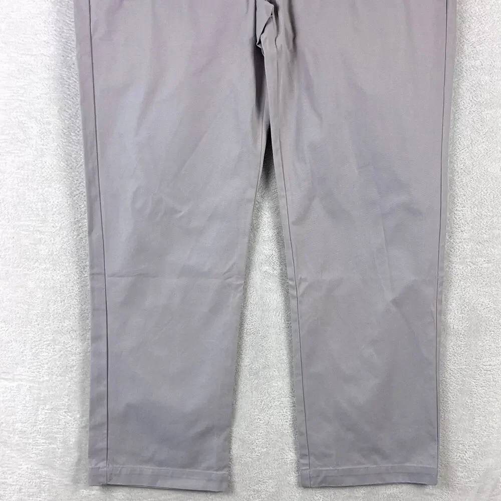 Peter Manning Pants Mens 36x29 Gray Chino Preppy New York Summer Classic USA